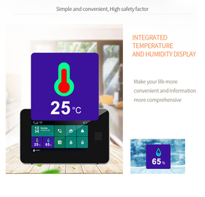 Daytech Precio de Fábrica Gsm Inalámbrico 433MHz Temperatura Humedad Pantalla Tuya WiFi Gsm Sistema de Alarma de Seguridad - Product Image 3