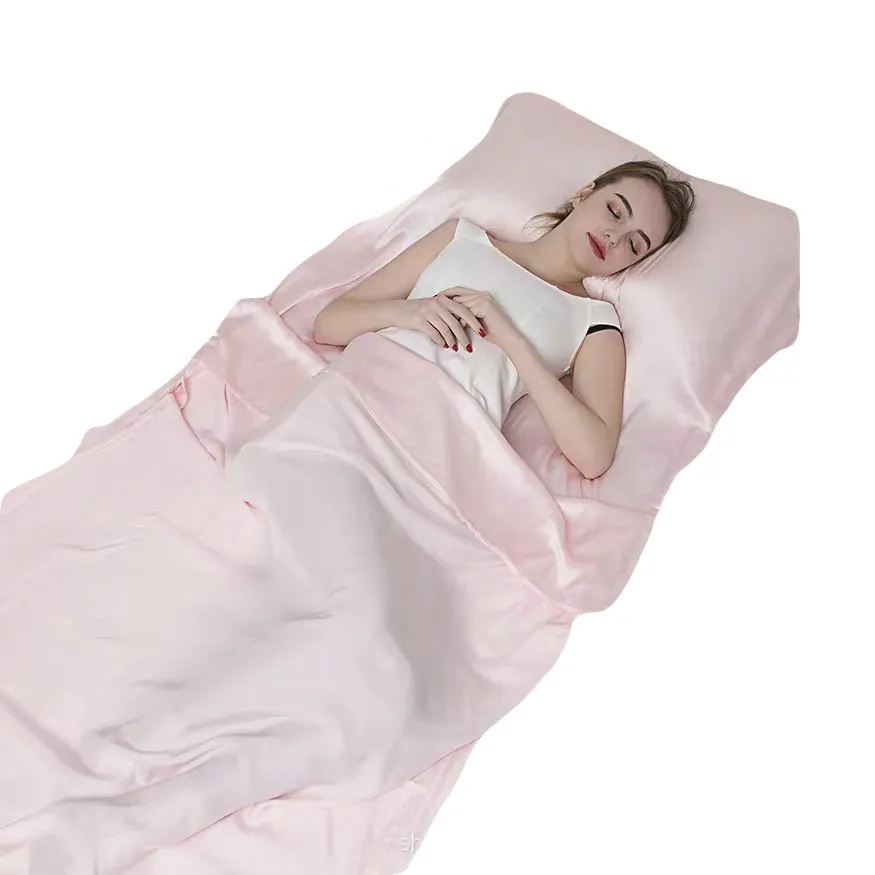 Lençol de cetim para dormir/dormir, cobertura personalizada para dormir