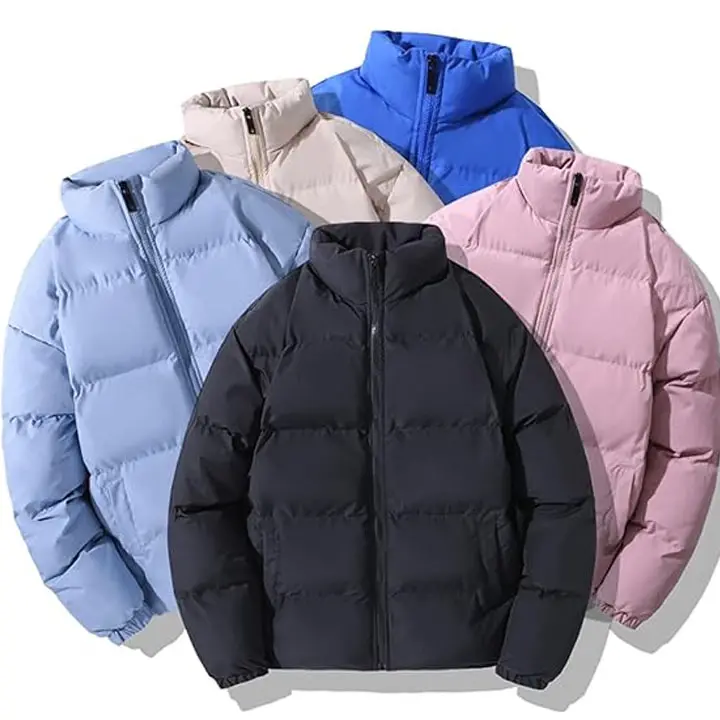 Men's Puffer Jacket Down Alternative Waterproof Winter Bubble Coats Jackets Light M-5XL