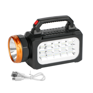 Lámpara portátil de tres fuentes de luz multifuncional para el hogar, acampar al aire libre, Banco de energía de emergencia, carga solar - Product Image 4