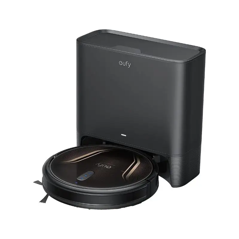 Eufy Cleaner, G40Hybrid+, Robot Vacuum, Self-Emptying, Robot Vacuum and Mop, 2,500Pa Suction Power, WiFi Connected