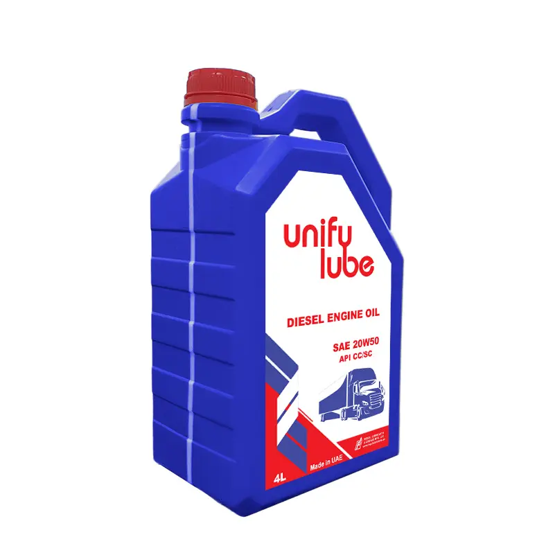 Unify Lube SAE 20W50 CC/SC minyak mesin diesel Dubai minyak mobil pabrik