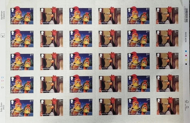 30 morceaux de 2e poulet britannique à crête rouge