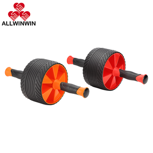ALLWINWIN ABW48 <strong>Ab</strong> Wheel - Wide Roller Shoulders Targets <strong>Total</strong> <strong>Exerciser</strong>