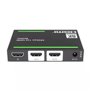 2-сторонний разветвитель HDMI 1x2 4K 8K EDID HDR с поддержкой понижения - Product Image 1