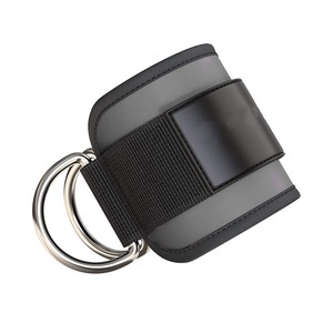 <strong>Customize</strong> Size Weightlifting Ankle <strong>Strap</strong> with Buckle Adjustable Fit Leather Comfortable Fitness Exercise Ankle Support <strong>Strap</strong>