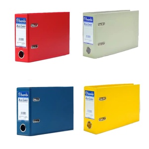 ODM OEM耐用PP文件盒多色PVC杠杆拱形文件夹3英寸1012厚度A4 A5凭证尺寸办公室用纸袋 - Product Image 2