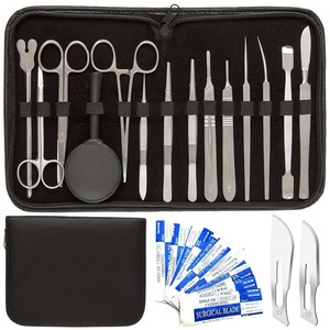 Tıbbi öğrenciler için gelişmiş diseksiyon kiti kese ambalaj ile paslanmaz çelik - Product Image 4