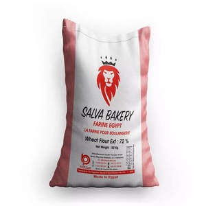 % 100% organik tam buğday unu 25kgs ve 50kgs çantası/tüm amaçlı beyaz buğday unu