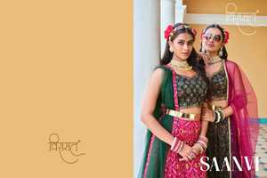 Saanvi Readymade Lehenga <strong>Choli</strong> by Fabzone