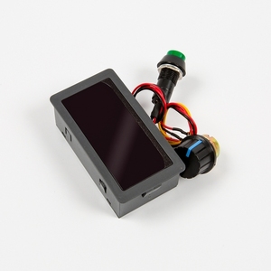 CCM5D pantalla Digital LED PWM controlador de Motor 6V 12V 24V regulador de Control de velocidad ajustable protección de apagado permanente - Product Image 2