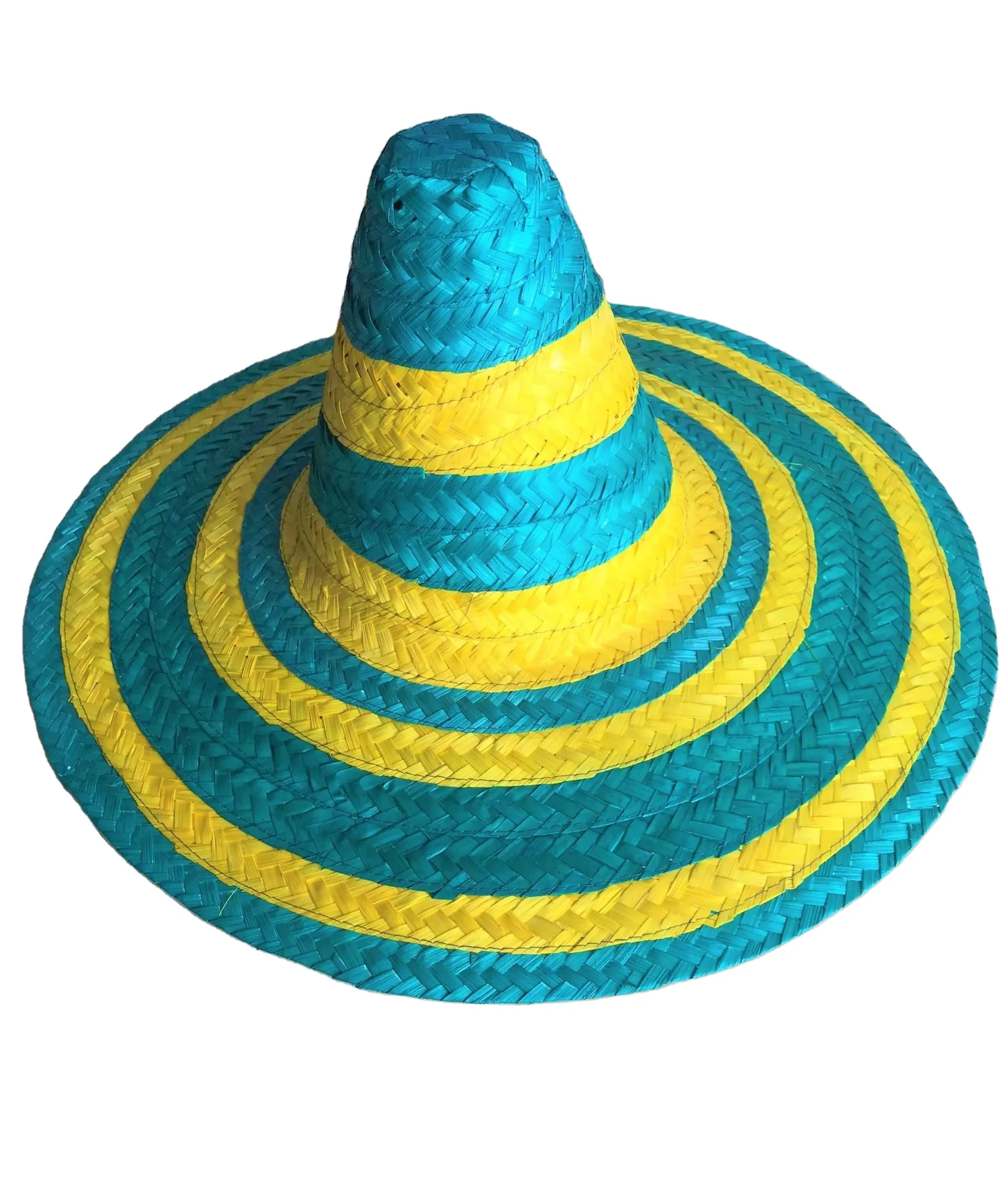 大規模なパーティーメキシコのソンブレロ麦わら帽子-レインボー麦わら帽子メキシコ-競争力のある価格で大量の巨大なソンブレロ
