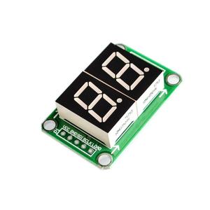 0,5 Zoll High Brightness Red Digital Tube LED-Anzeige modul 2 Segment mit 2 digitalen 74 HC595 ICs