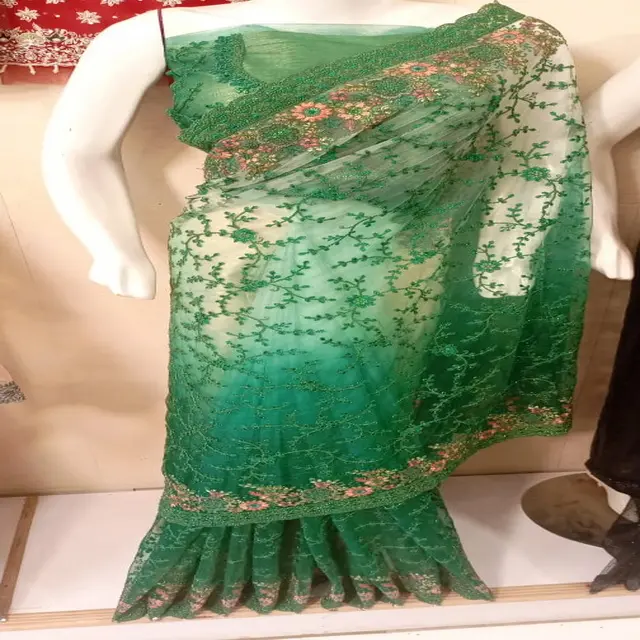 Bayanlar Saree tasarımcı partywear elbise pakistanlı tasarımcı parwomen kadınlar için takımları