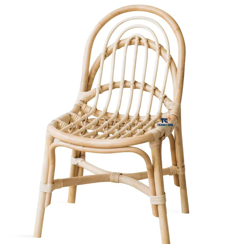 Grosir harga balita mangkuk kursi anak-anak alami kursi rotan ramah lingkungan bahan alami kursi anak bayi