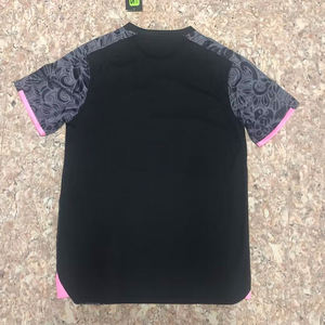 2025 Новое поступление, тайское качество, черно-розовая футбольная майка