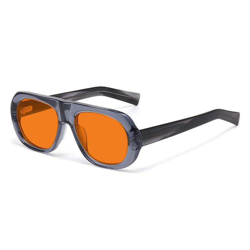 สีเทาเงิน/ส้ม