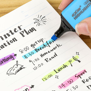 Gxin G-372-6V Custom Logo Custom Packaging Mini <strong>Highlighter</strong> Set 6 Bright Colors Fine <strong>Chisel</strong> <strong>Tip</strong> Pocket Size <strong>highlighter</strong> pen - Product Image 4