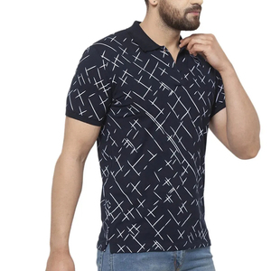高品質カスタムメンズ速乾式ボタンポロTシャツ卸売昇華プリントソリッドパターンあなた自身のブランドを作成しますDe - Product Image 4