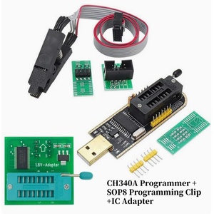 FYX Stock CH340A USB EEPROM <strong>Programmer</strong> <strong>SOP8</strong> IC <strong>Chip</strong> <strong>Socket</strong> Adapter for Emulators Debuggers Burn-in <strong>Socket</strong> - Product Image 4
