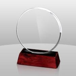 Distinguished Round <strong>Award</strong> Designs Featuring Custom Engravings and Premium Materials for Celebrating Outstanding Achievements - Product Image 1