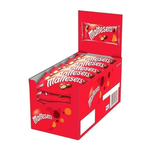 Toptan satış maltedelicious lezzetli gevrek çikolata malt topları sunan
