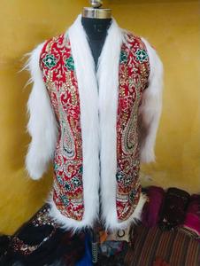 2022 lehenga kürk ceketler tamamen el boncuklu Boho ceket kadınlar için