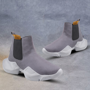 มี OEM-รองเท้าบูทเชลซีสำหรับผู้ชายดีไซเนอร์ล่าสุด - Product Image 3