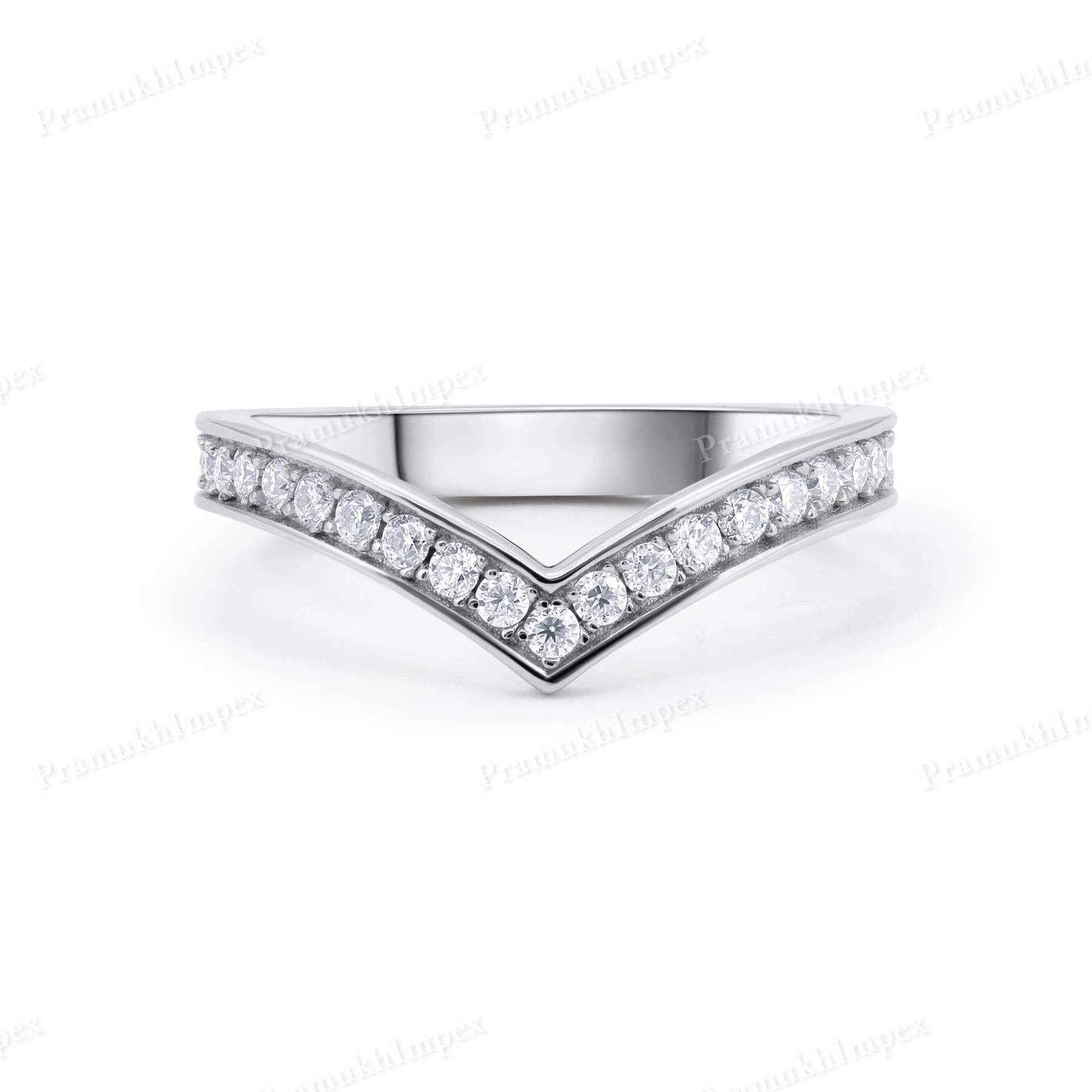 White Gold Plated