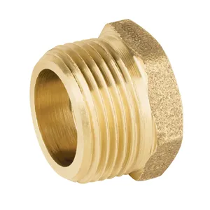 一盒5个Foset黄铜衬套减速器3/4 "X 1/2" 管件 - Product Image 1