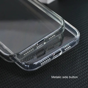 适用于iphone 14 pro透明TPU智能手机外壳批发防震透明防黄手机外壳适用于iphone 15 pro max