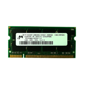 100% orijinal PC2700-2533 memory bellek modülü, özellikle 1GB kapasiteli DDR333