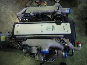 Top Selling Used <strong>Engine</strong> 1JZGTE <strong>1JZ</strong>-VVTI for Sale Twin Turbo <strong>Engine</strong> with Auto Manual Transmission - Product Image 4