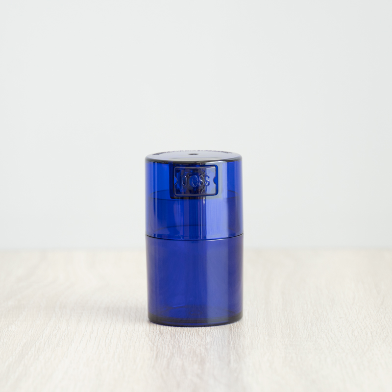 Bleu transparent