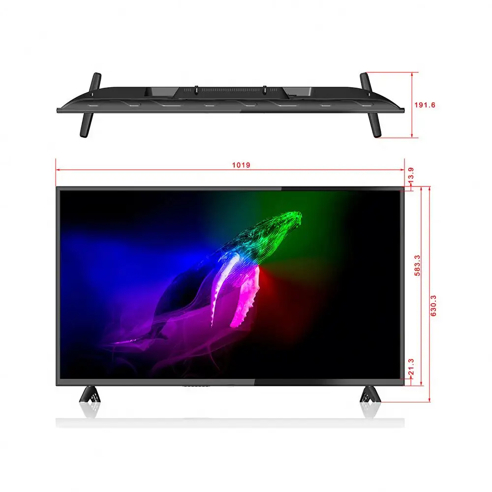 OEM/ODM duvara monte çok tarzı renk düz 8K 32 inç Led TV paneli