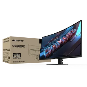 GIGABYTE GS32QC 31.5\&quot; 165Hz <strong>1440P</strong> Curved Gaming Monitor 2560x1440 VA 1500R <strong>Display</strong> 1ms MPRT Response Time HDR IPS LED HD-MI - Product Image 1