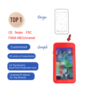 Giocattolo Smartphone con adesivo 3D interattivi per bambini giocare al telefono educativo divertente fingere dispositivo Mobile giocattoli promozionali modello personalizzato - Product Image 1