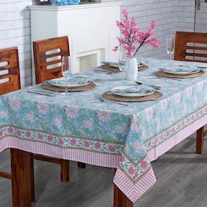 Mint Green, Pink and White