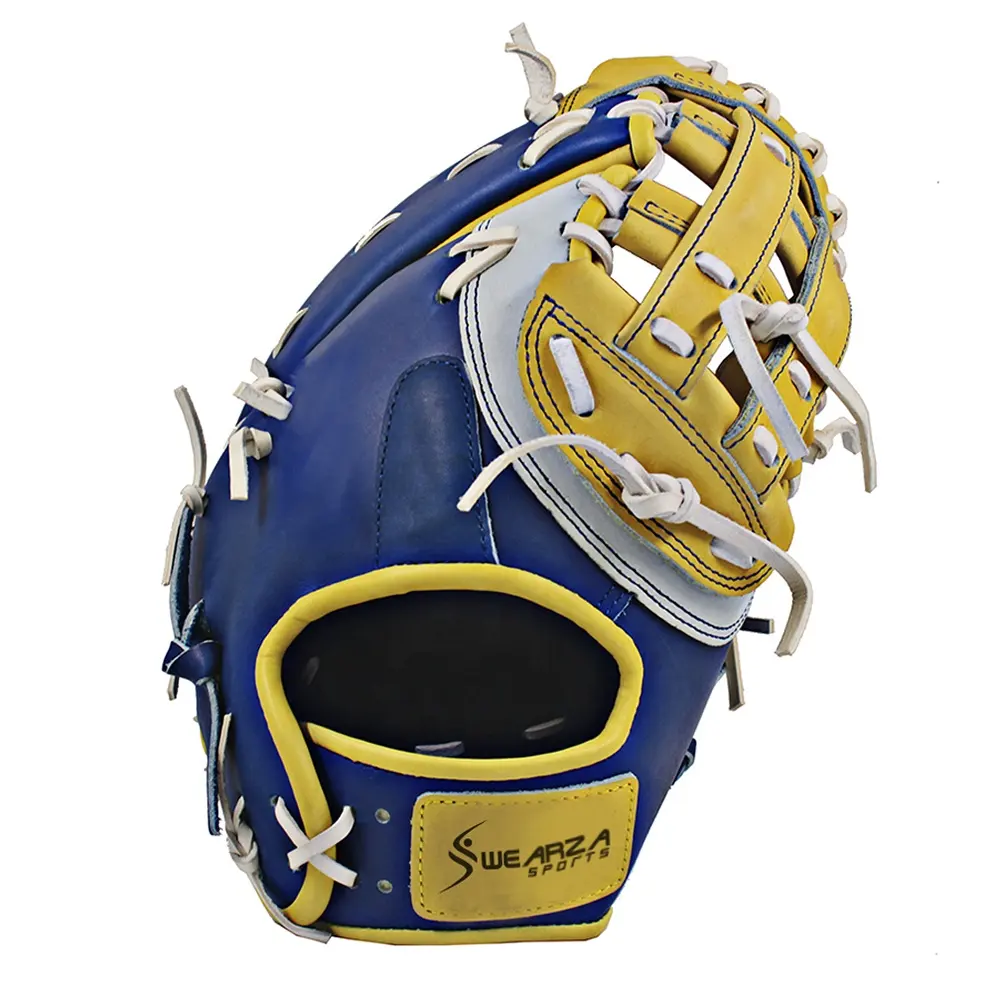 Guantes de béisbol personalizados de alta calidad, de cuero, modificados, Web H, gran oferta, guantes de Softball profesionales