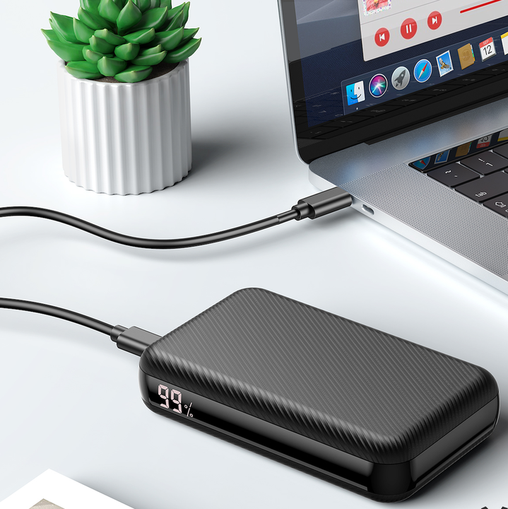 LT201G Portable PD 65W 20V Powerbank 15000mah Super Fast Charging Power Station for Mobile & Laptop 30W/45W/65W Output Power