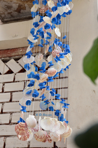 Deniz kabuk-rüzgar-çanları açık dekorasyon ile İnanılmaz derin ton/rüzgar çanları açık BYS deniz kabuğu yüksek kalite - Product Image 2