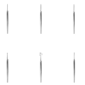 Graefe cataractナイフcataractニードルストレートバーカー角形成術ナイフ洋ナシ形ステンレス鋼製
