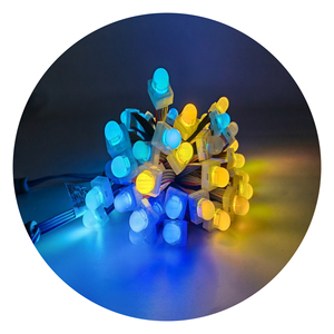 DC12V RGB 12 мм Светодиодная Пиксельная строка SPI RGB ---- программируемый светодиодный пиксельный свет
