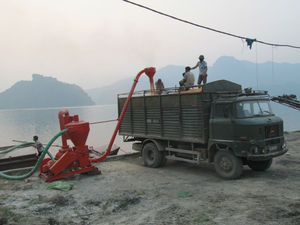 Riemen betriebener Maiskorn-Pneumatik förderer PU-Transports ystem Dock Be-/Entladen von Maschinen Kern komponente Farm Food Usage - Product Image 6