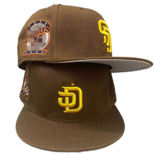 Yüksek kalite tam kapalı dönemi kapaklar amerika ekibi kapalı şapkalar açık spor işlemeli beyzbol kapaklar Gorras donatılmış şapka Hip Hop şapka - Product Image 5