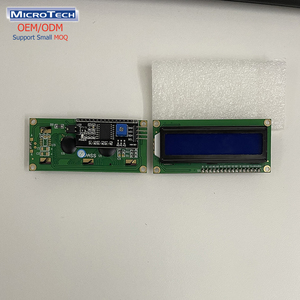 工厂OEM ODM液晶1602 STN 16*2 COB蓝屏5v模块，带IIC转接板接口点阵模块 - Product Image 6