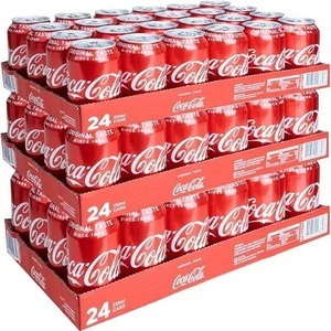 İndirim fiyat Coca Cola meşrubat dolum makinesi/ucuz Coca Cola 330ml x 24 kutular alman kökenli/taze stok Coca Cola meşrubat dolum makinesi s satılık