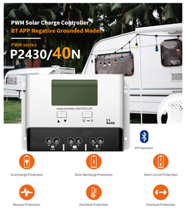 Helios in Stock PWM <strong>DC</strong> <strong>Output</strong> 12V 24V Auto <strong>Controller</strong> 40A Solar Charge with CE/Rohs Certification - Product Image 5