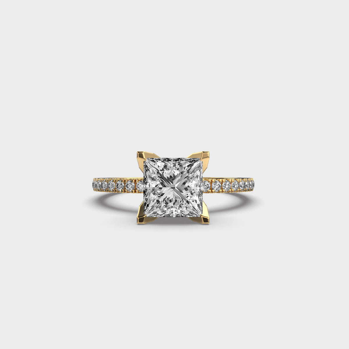 14k Yellow Gold