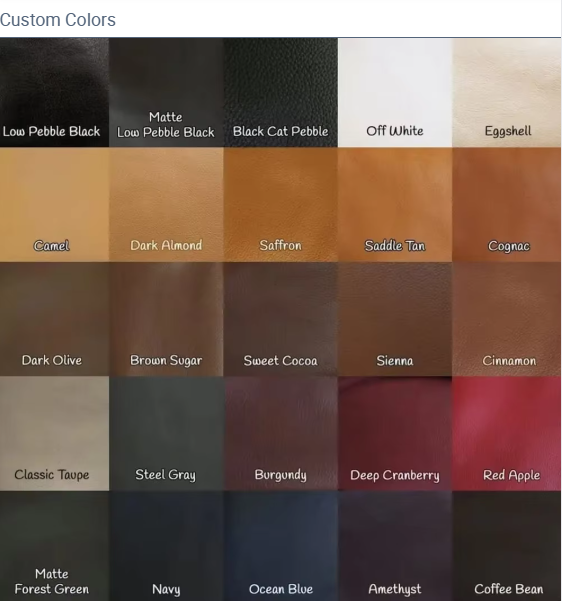 Colores personalizados